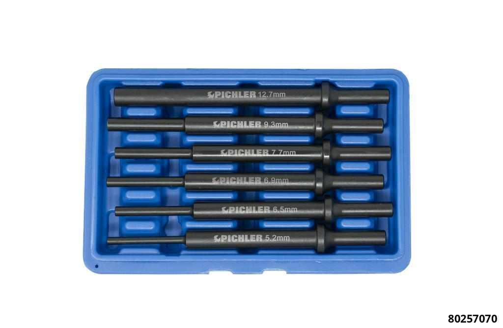 Impact Punch Set 6pcs For Use With Air Hammer - 2