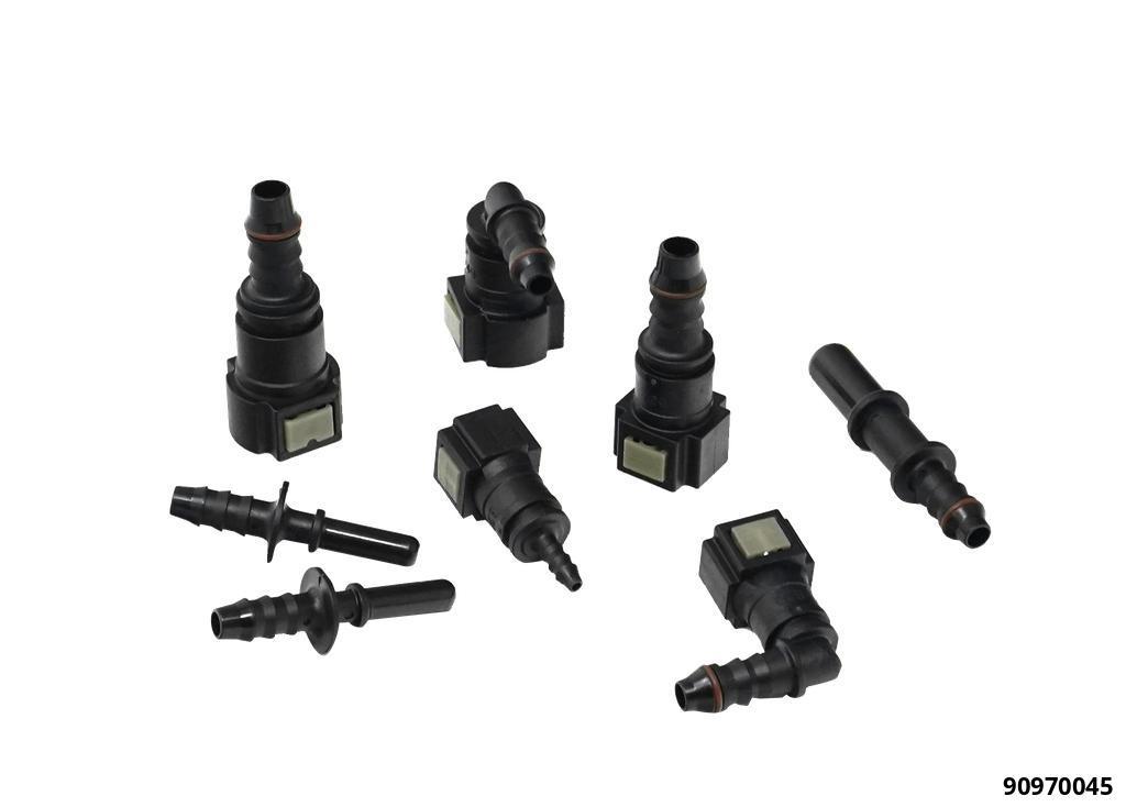 SAE QUICK COUPLING FUEL-LINE CONNECTOR ASSORTED PACK 44 PCS. - 2