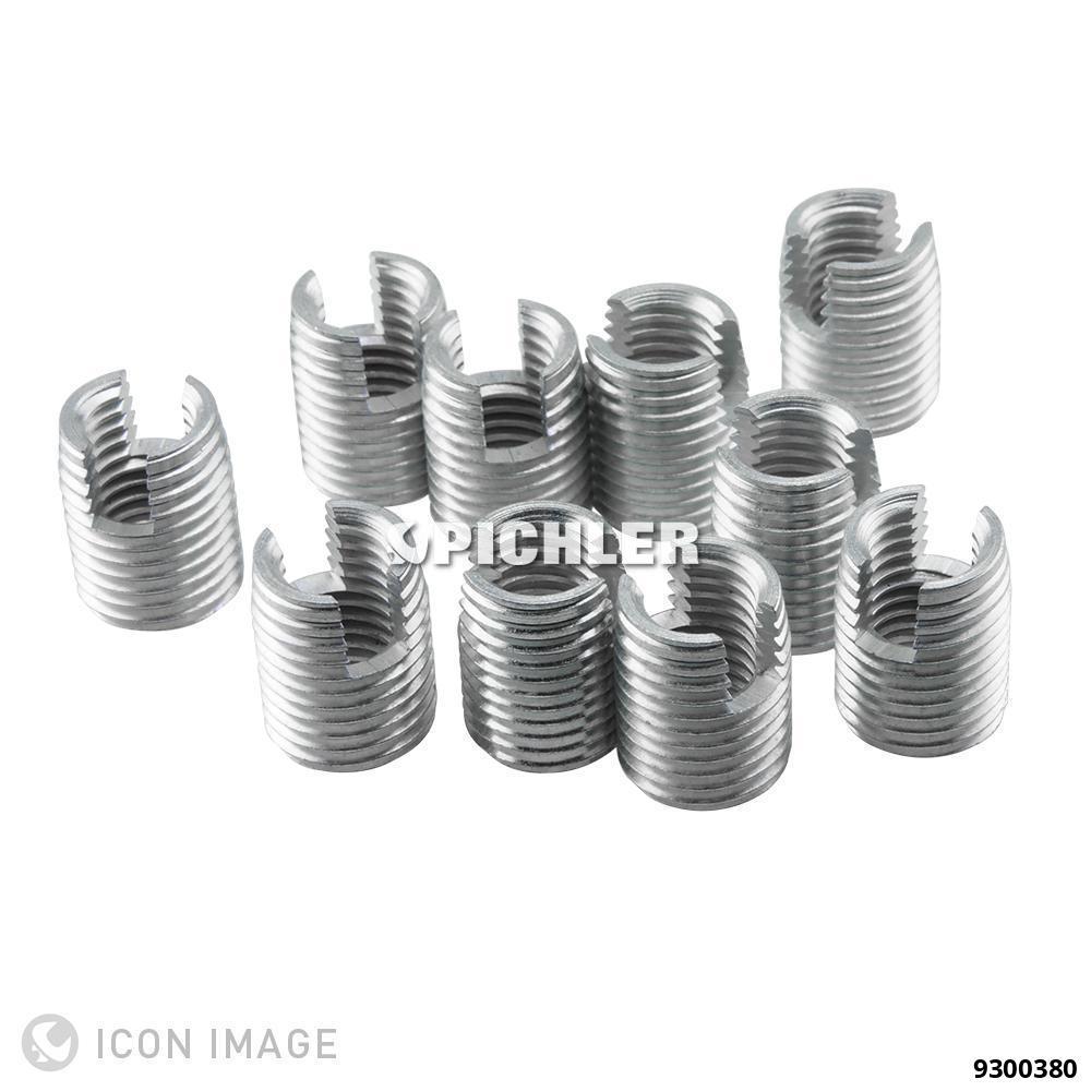 9300380: Replacement thread Inserts  M8 (10 pc)