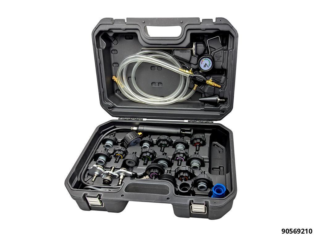 COOLING SYSTEM PRESSURE TEST AND REFILL KIT MASTER SET 23 PCS - 3