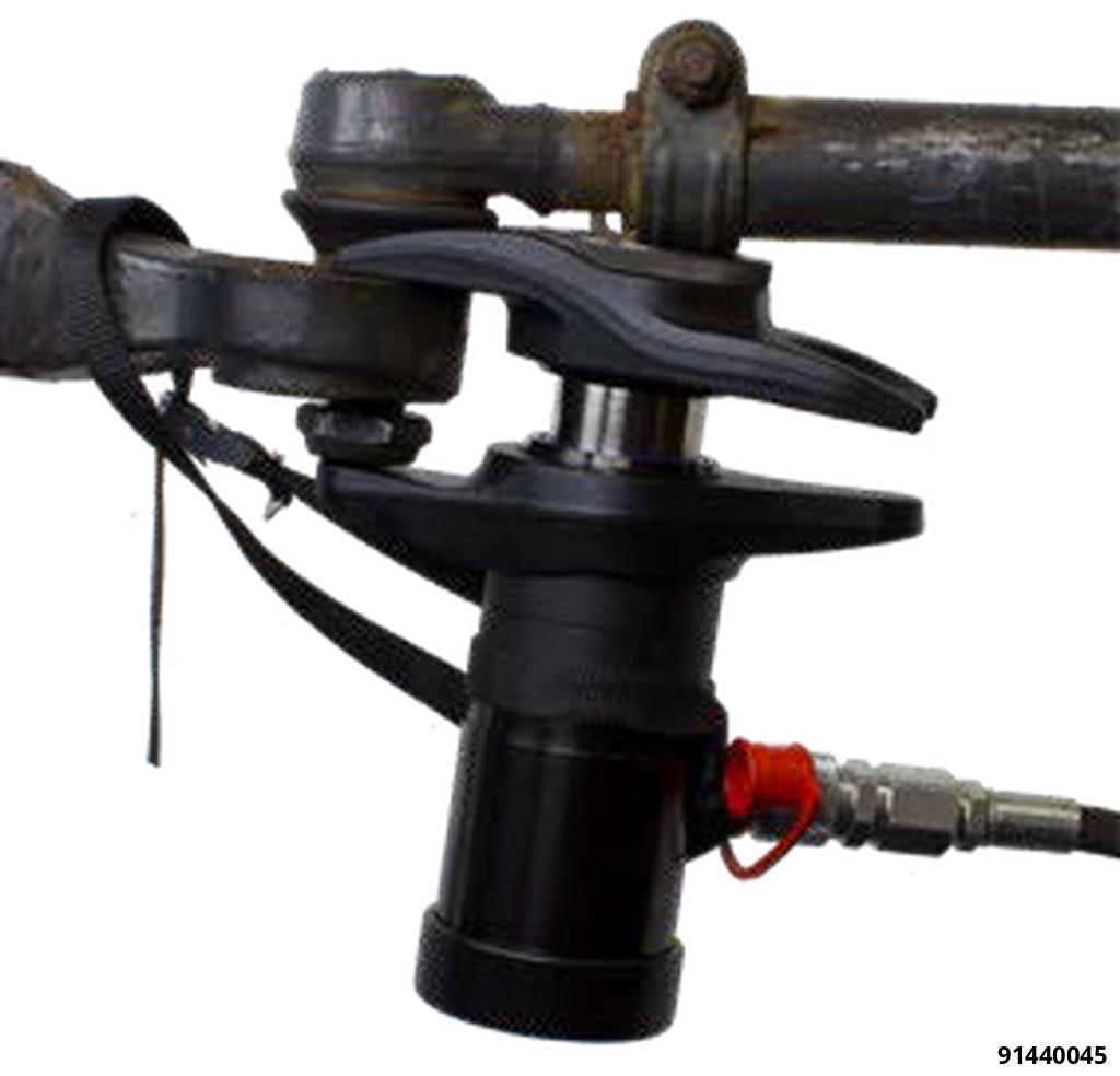 45 TON HYDRAULIC COMMERCIAL TOOL SET, KING PIN, HUB PULLER, BALL JOINT SPLITTER - 2