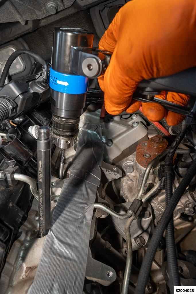 120° ADJUSTABLE ANGLE AIR DRILL - 10