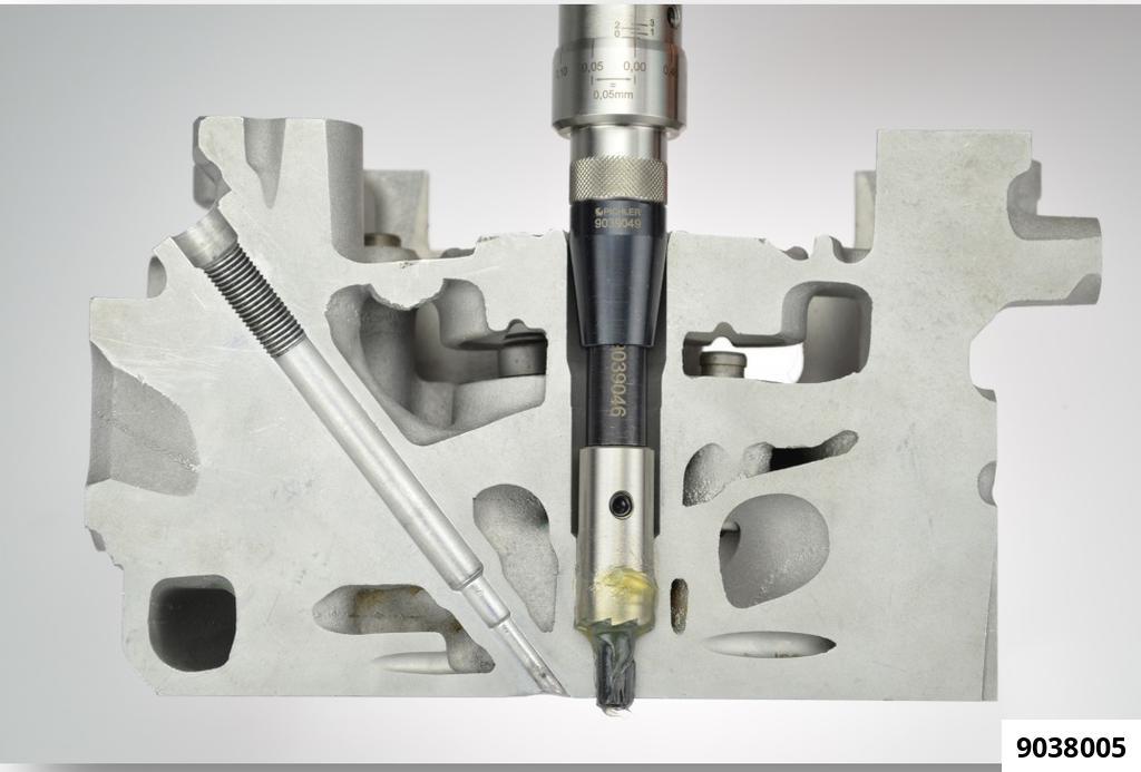 INJECTOR SHAFT CLEANING & SEAT CUTTING SET MODULES 1 & 2 - 3