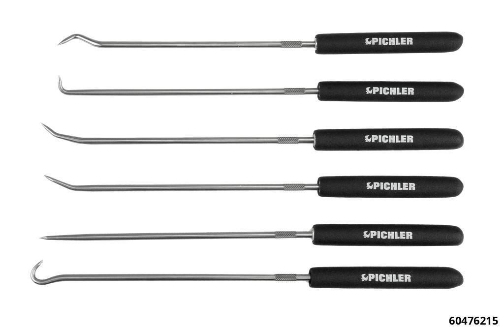 HOOK & PICK SET UNI – 6 PCS., 250 MM, WITH NON-SLIP HANDLE - 3