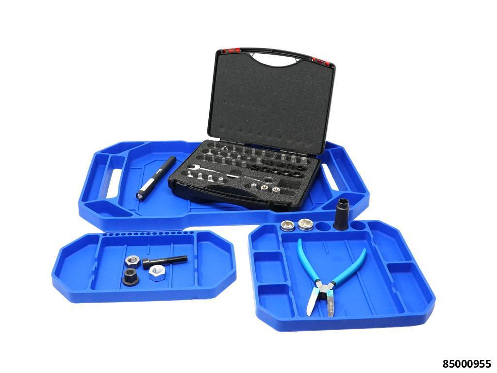 SLIPPROOF TOOL TRAY ORGANISER SET – 3-PIECE, FLEXIBLE & VEHICLE-SAFE - 7