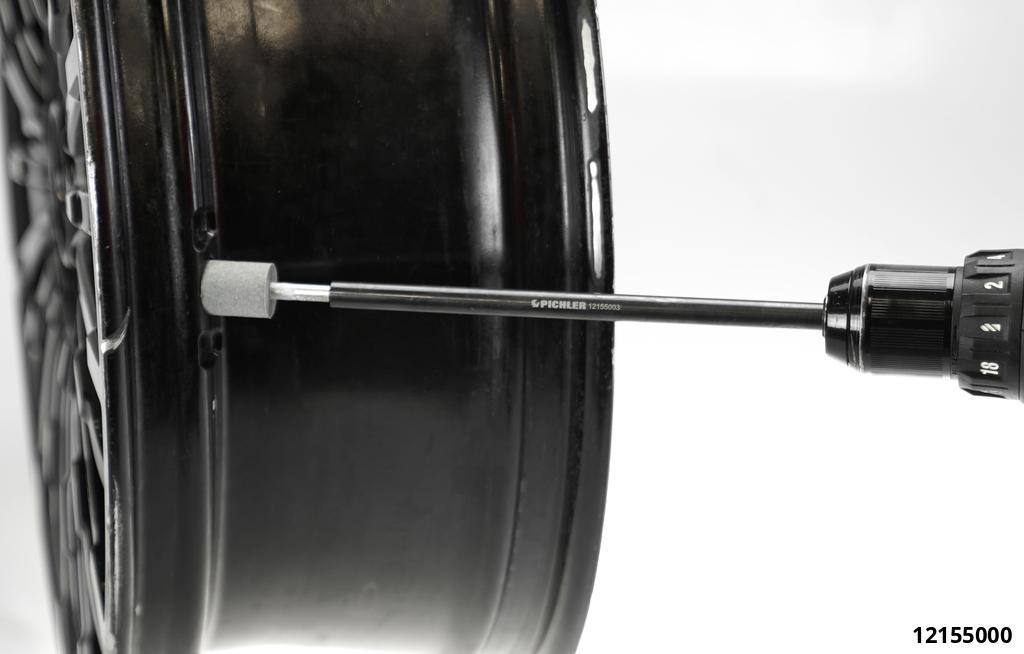 MILLING AND CLEANING TOOL FOR TYRE VALVE SEALING SEATS IN ALLOY RIMS - 2