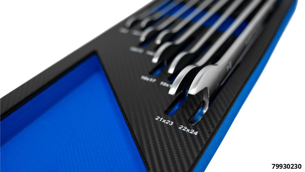 EXTRA THIN DOUBLE OPEN-END WRENCH SET – 8 PIECES 8-24MM - 4