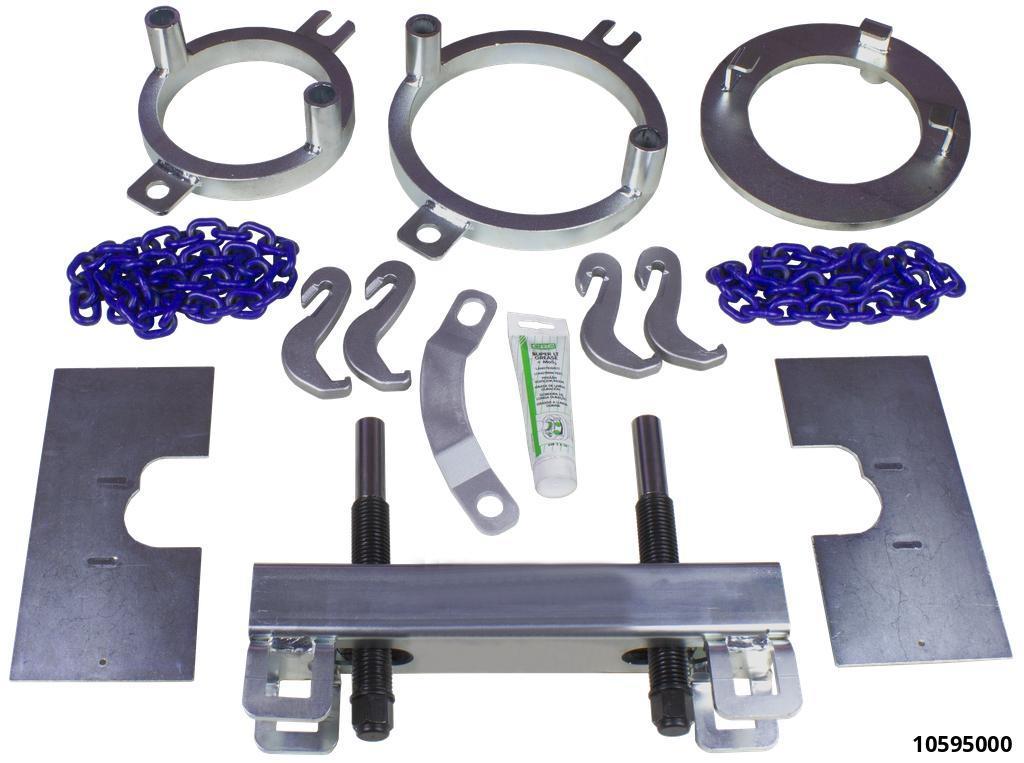 HEAVY DUTY WHEEL RIM PULLER FOR 17.5”, 19.5” AND 22.5” COMMERCIAL WHEELS WORKSHOP & ROADSIDE - 5