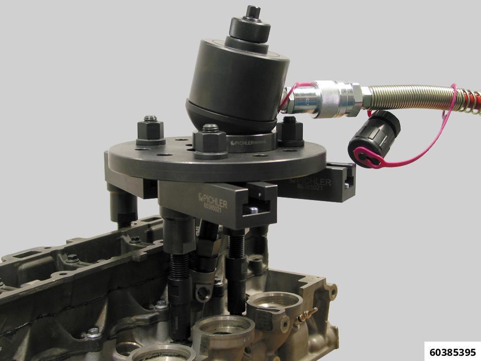 UNIVERSAL INJECTOR REMOVAL KIT WITH 12T HYDRAULIC CYLINDER - 3