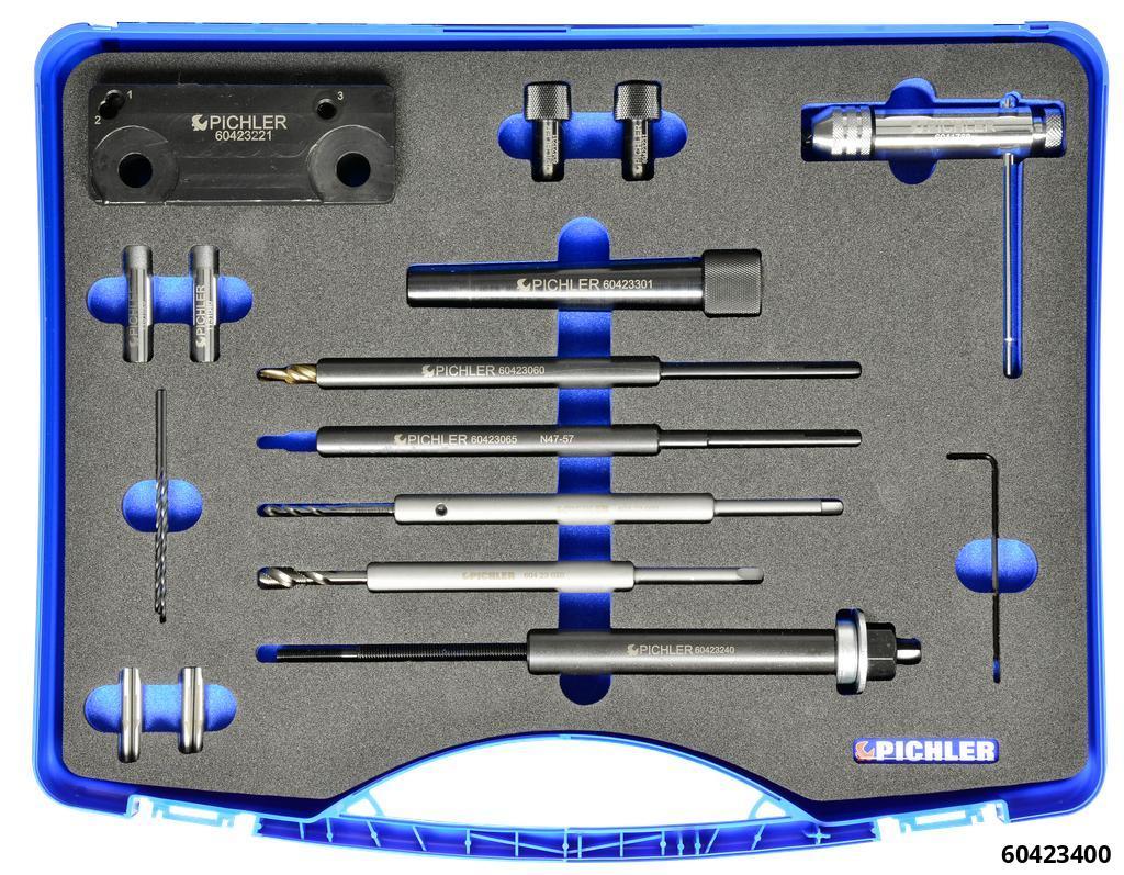 60423400: BMW BROKEN GLOW PLUG REMOVAL SET M47/M57 & N47/N57 M10X1