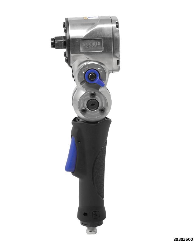 HIGH OUTPUT ANGLED AIR IMPACT GUN 1/2" - 9