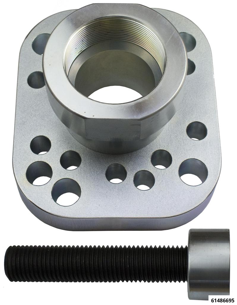 45 TON HUB PULLER PLATE FOR TRUCK HUBS WITHOUT WHEEL STUDS - 4