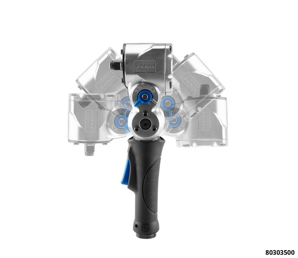 HIGH OUTPUT ANGLED AIR IMPACT GUN 1/2" 1017 Nm - 13