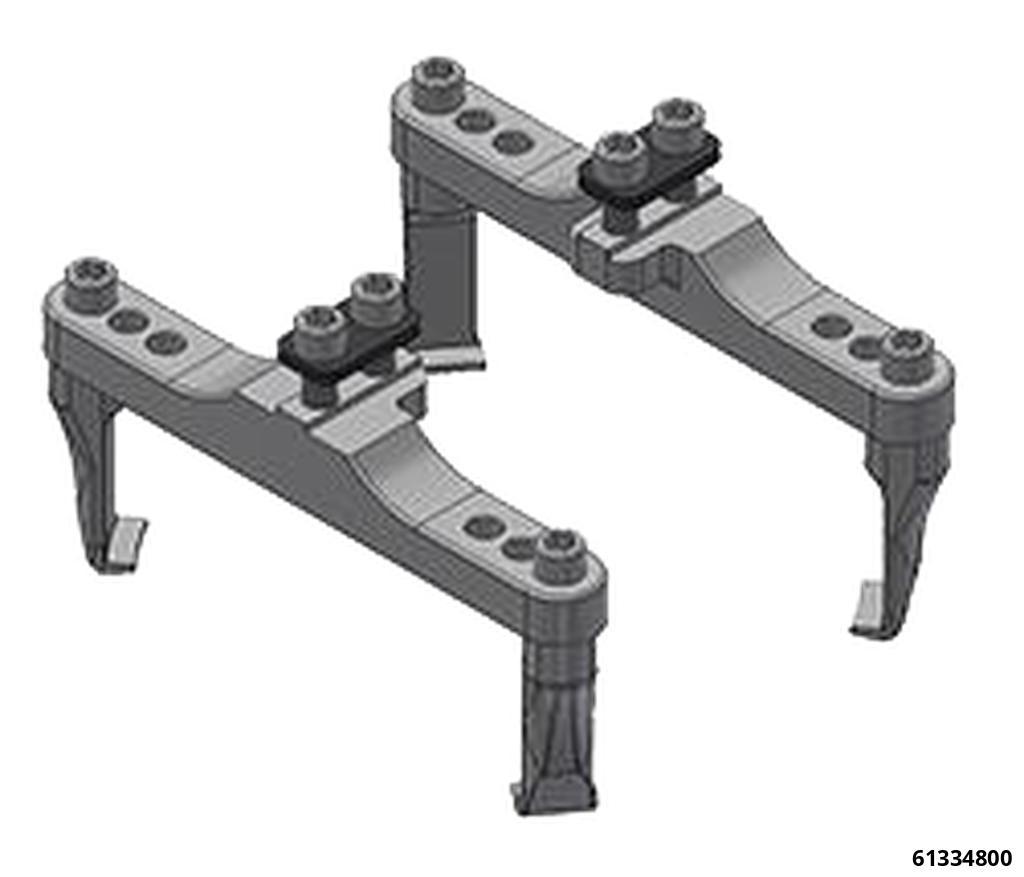 SEIZED BRAKE DISC REMOVAL LEGS FOR Ø260–330MM SIZE DISCS USED WITH 18-22TON CYLINDERS (WITH BRIDGE PLATE) - 3