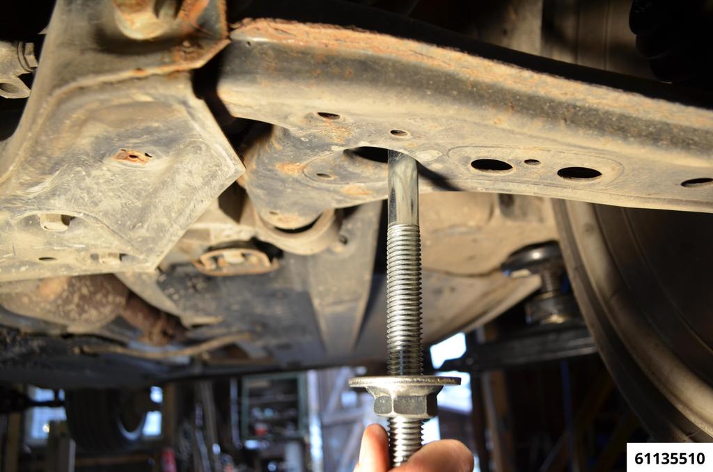 PREMIUM ADJUSTABLE REAR CROSS BEAM FOR UNDER ENGINE AND GEARBOX SUPPORT 61136500 - 3