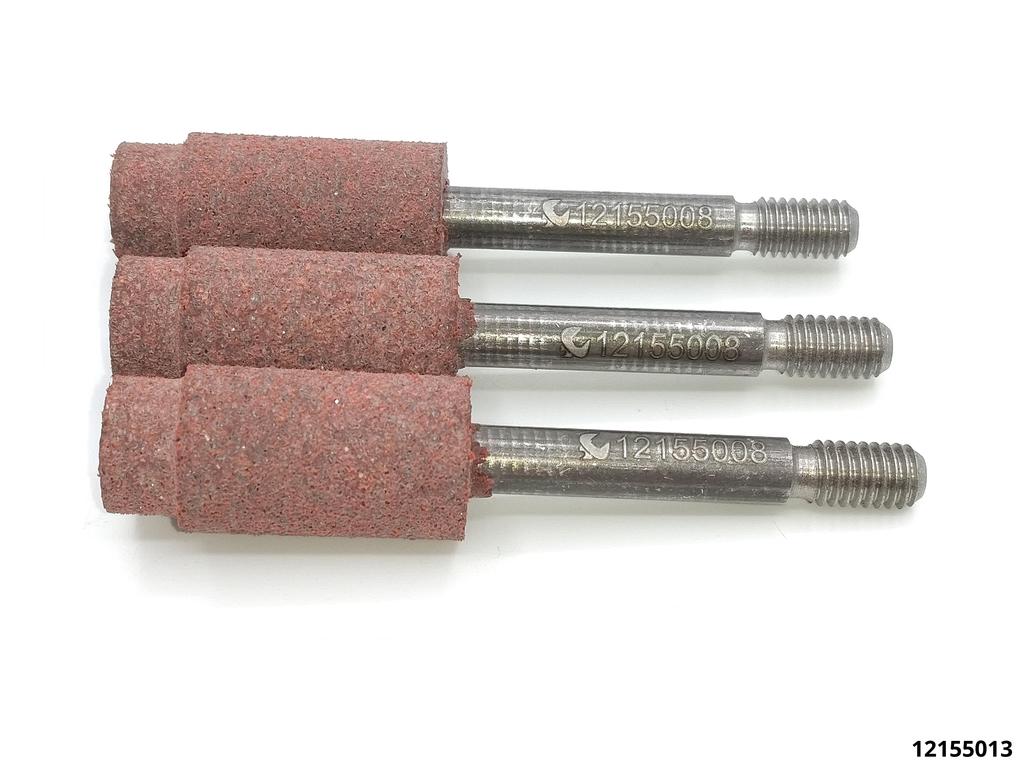 12155013: SMALL REPLACEMENT GRINDING STONES 3PCS Ø11.6 MM / Ø14.5 MM FOR VALVE CLEANING KIT 12155000