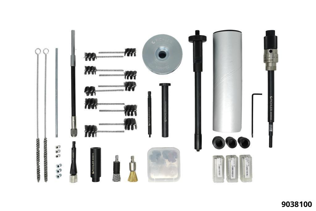 INJECTOR SHAFT COMPLETE CLEANING / CUTTING SET - 3