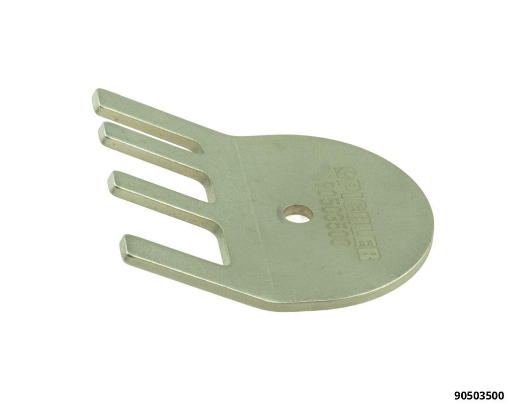 HOSE CLAMP RETAINING CLIP WITH BUILT IN MAGNET FOR STORAGE - 2