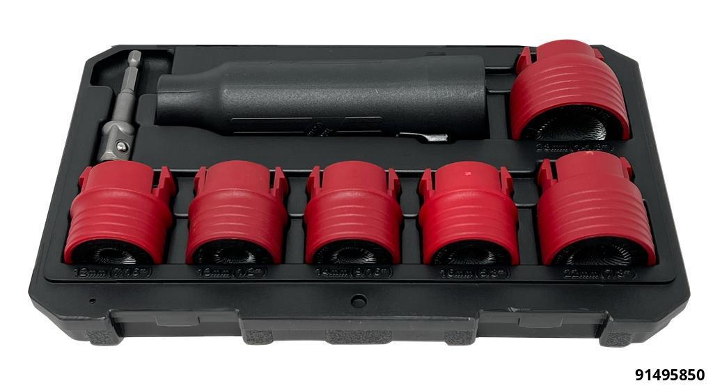 EXTERNAL WHEEL STUD & BOLT CLEANING SET – 8 PIECE - 2