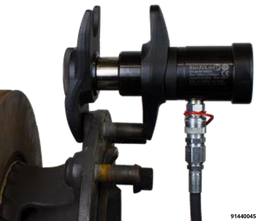 45 TON HYDRAULIC COMMERCIAL TOOL SET, KING PIN, HUB PULLER, BALL JOINT SPLITTER - 3