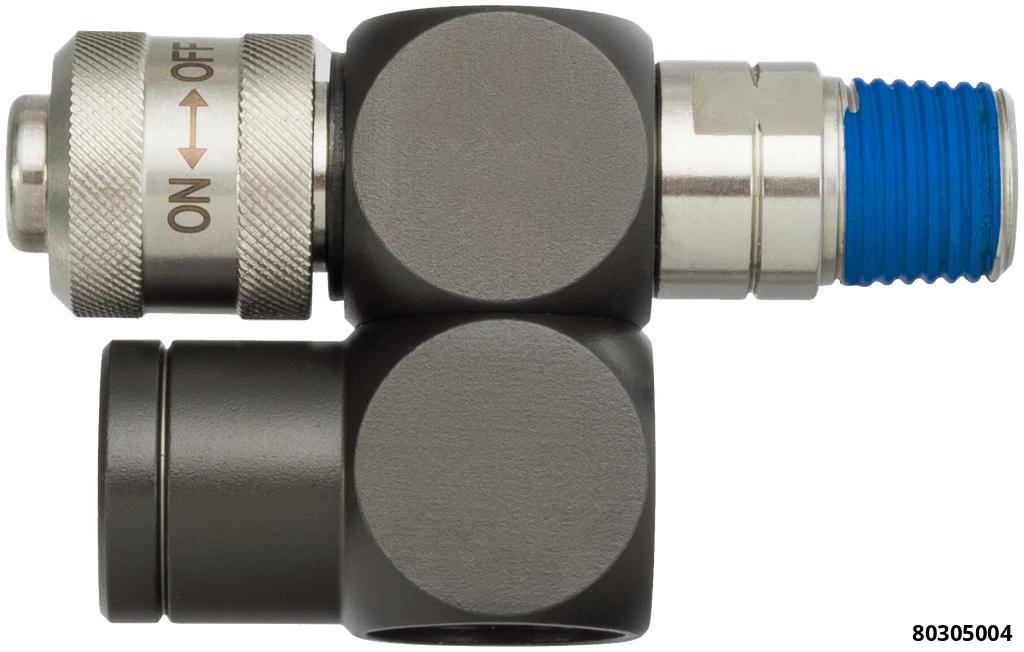 360° SWIVEL AIR TOOL CONNECTOR WITH BUILT-IN PRESSURE REGULATOR - 7