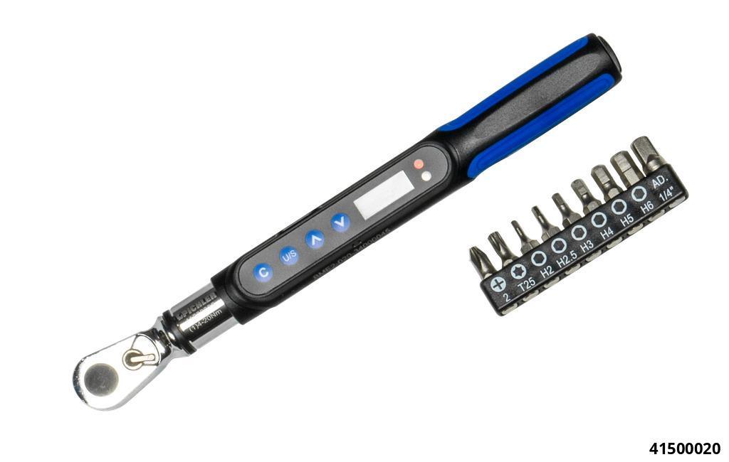 MINI DIGITAL TORQUE WRENCH 1/4" (1) 4 - 20 NM - 1