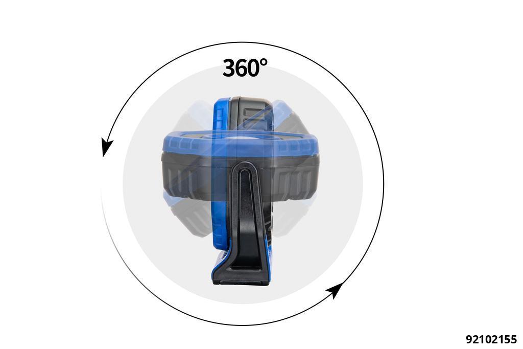 Magnetic Flood Light 7W COB LED, 6500K/700lm - 5