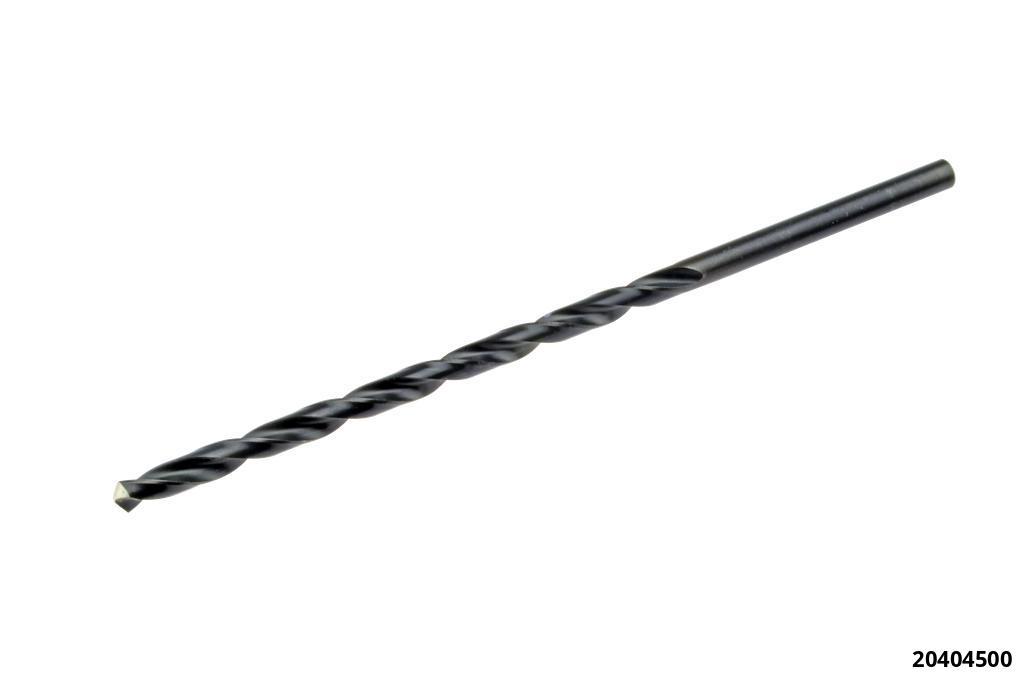 HSS Drill Bit long version Ø 4.5 mm DIN 340, precision ground - 1