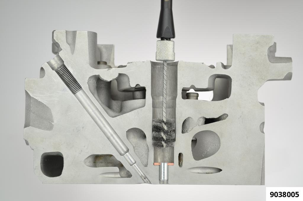 INJECTOR SHAFT CLEANING & SEAT CUTTING SET MODULES 1 & 2 - 8