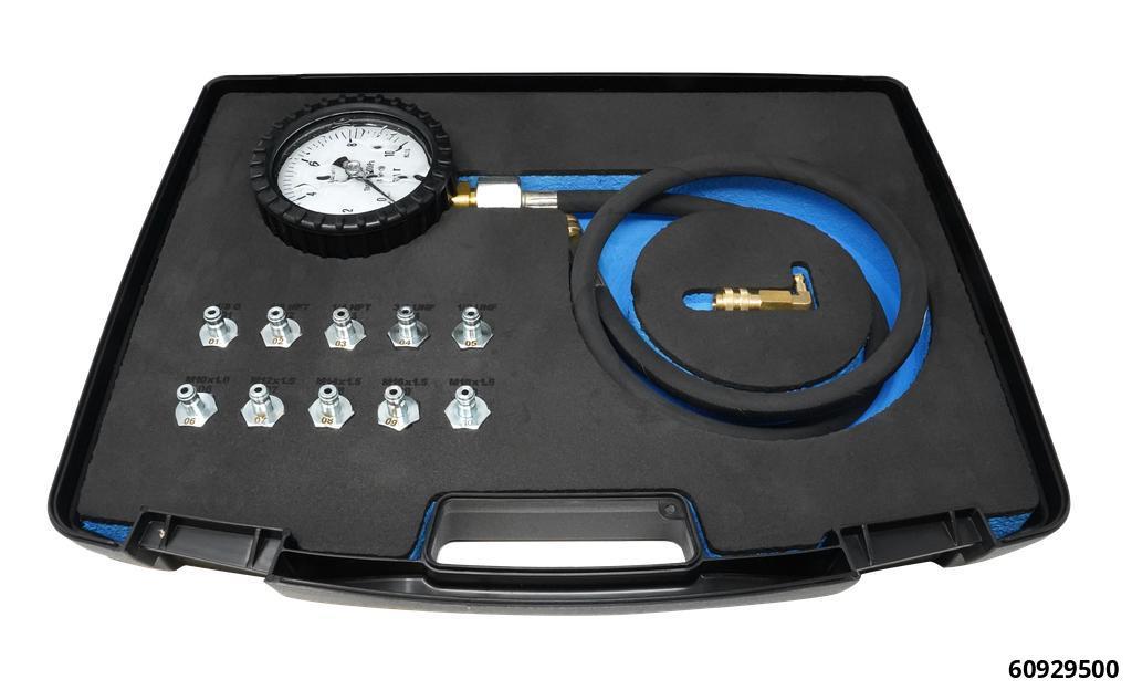 Oil pressure testing kit incl. 10 oil pressure sensor adapters - 2