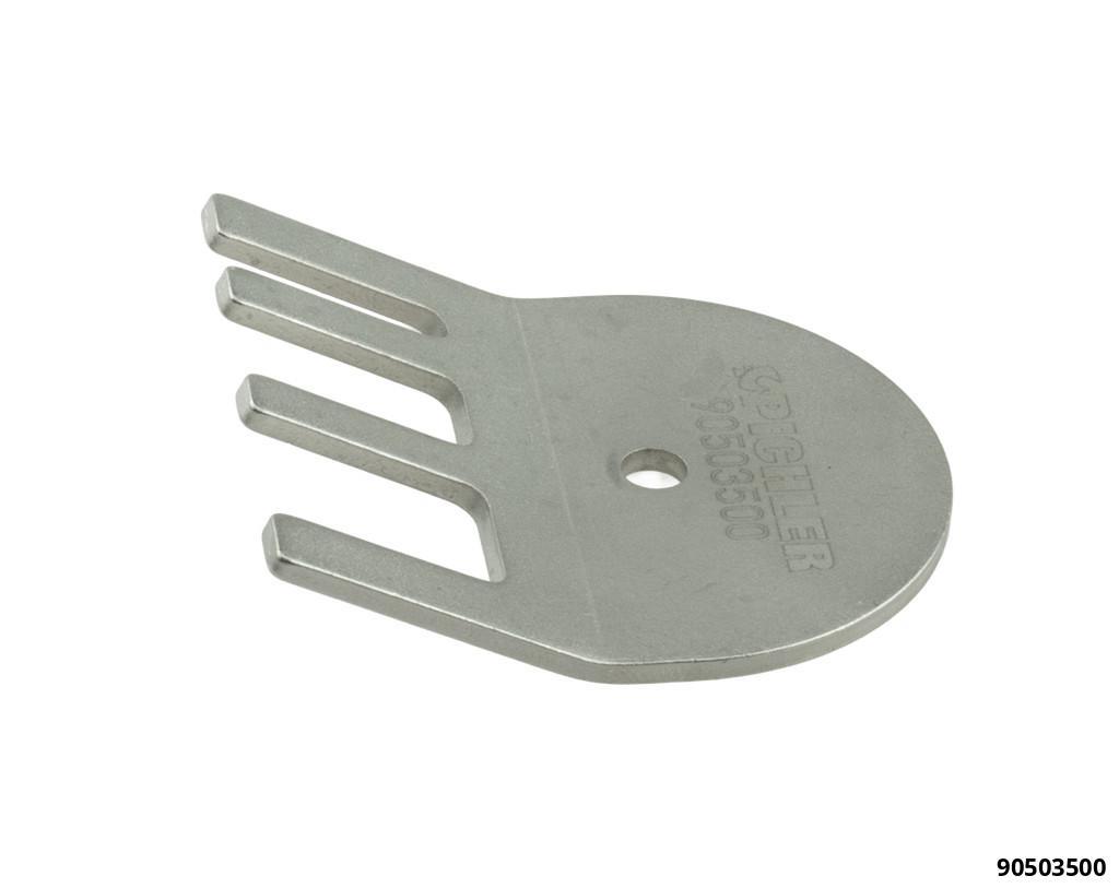 HOSE CLAMP RETAINING CLIP WITH BUILT IN MAGNET FOR STORAGE - 2
