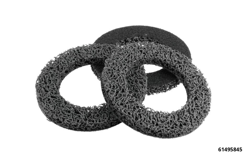 150MM REPLACEMENT ABRASIVE DISCS FOR HUB CLEANING TOOL 61495840 3PCS - 3