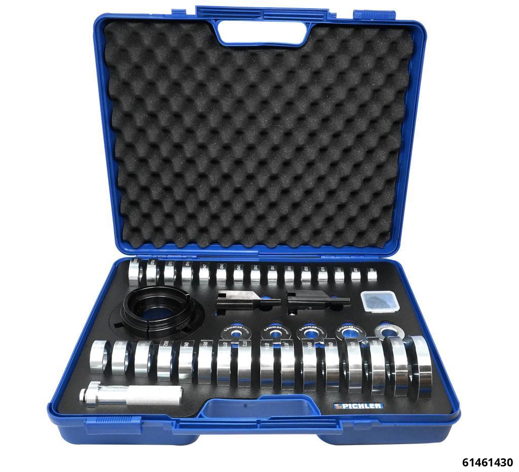 UNIVERSAL BEARING, BUSH PRESS TOOL WITH PLATE SET USED WITH WORKSHOP PRESS OR ON VEHICLE - 4