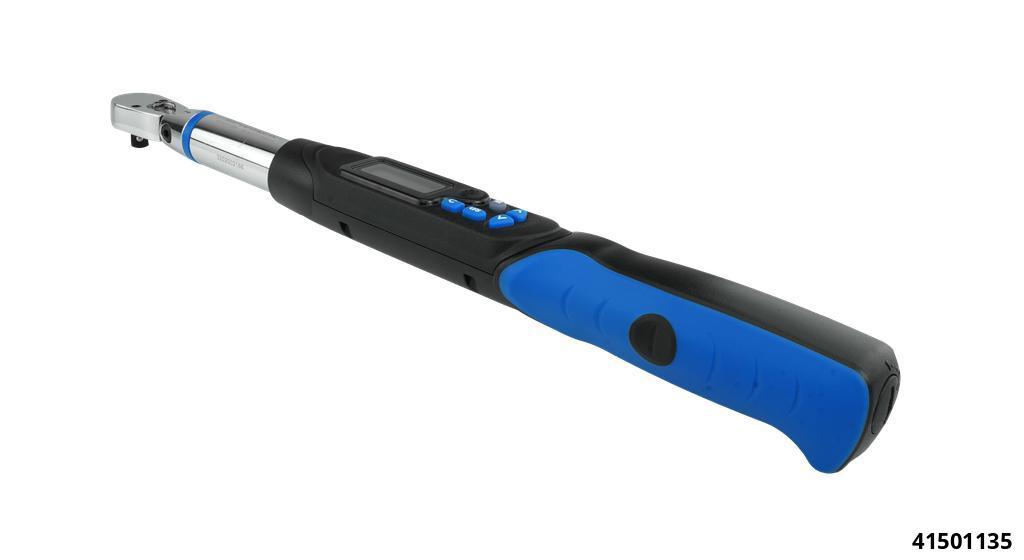 Digital torque wrench 3/8", (6,8) 27 - 135 Nm incl. rotation angle with swivel head - 5