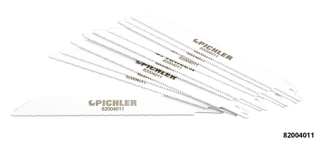 82004011: STAINLESS STEEL SAW BLADES – TPI 14, 130 MM (PACK OF 10)
