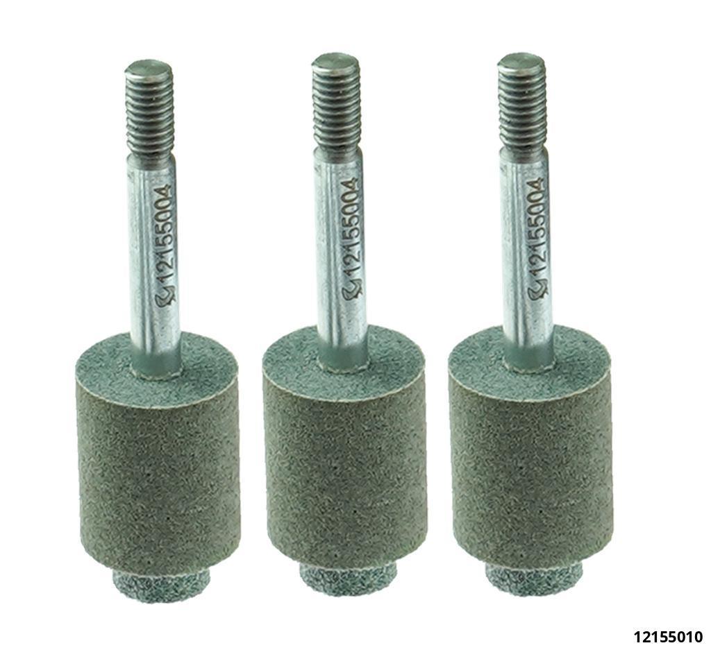 LARGE REPLACEMENT GRINDING STONES  3PCS  Ø11,6 MM / Ø20,0 MM FOR VALVE CLEANING KIT 12155000 - 2