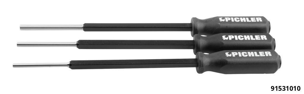 XXL EXTENDED REACH PIN PUNCH SET 3 PIECE 400MM BRAKE CALIPER PINS ETC - 11