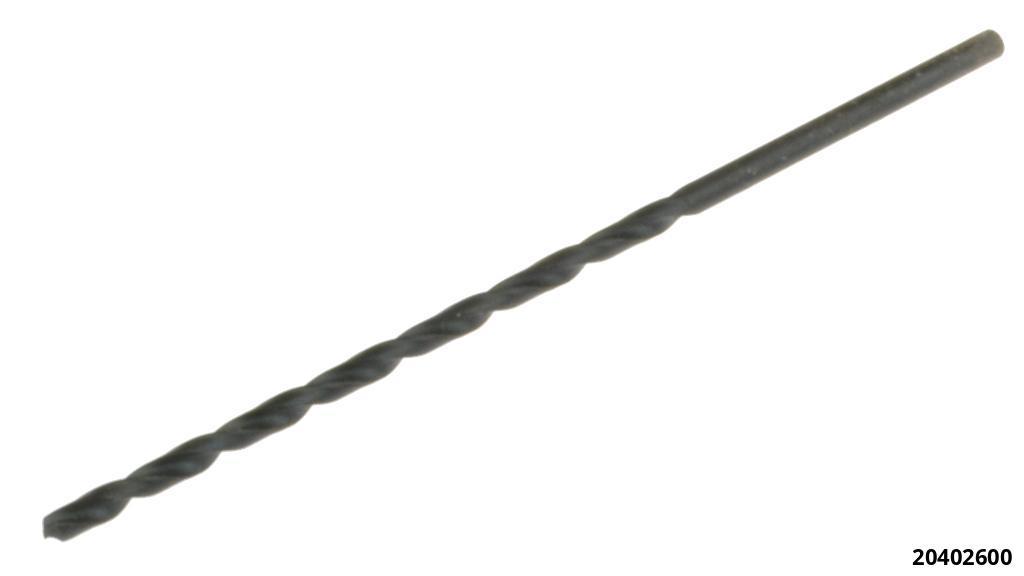 20402600: HSS Twist Drill Bit Long Precision Ground - Ø 2.6 mm