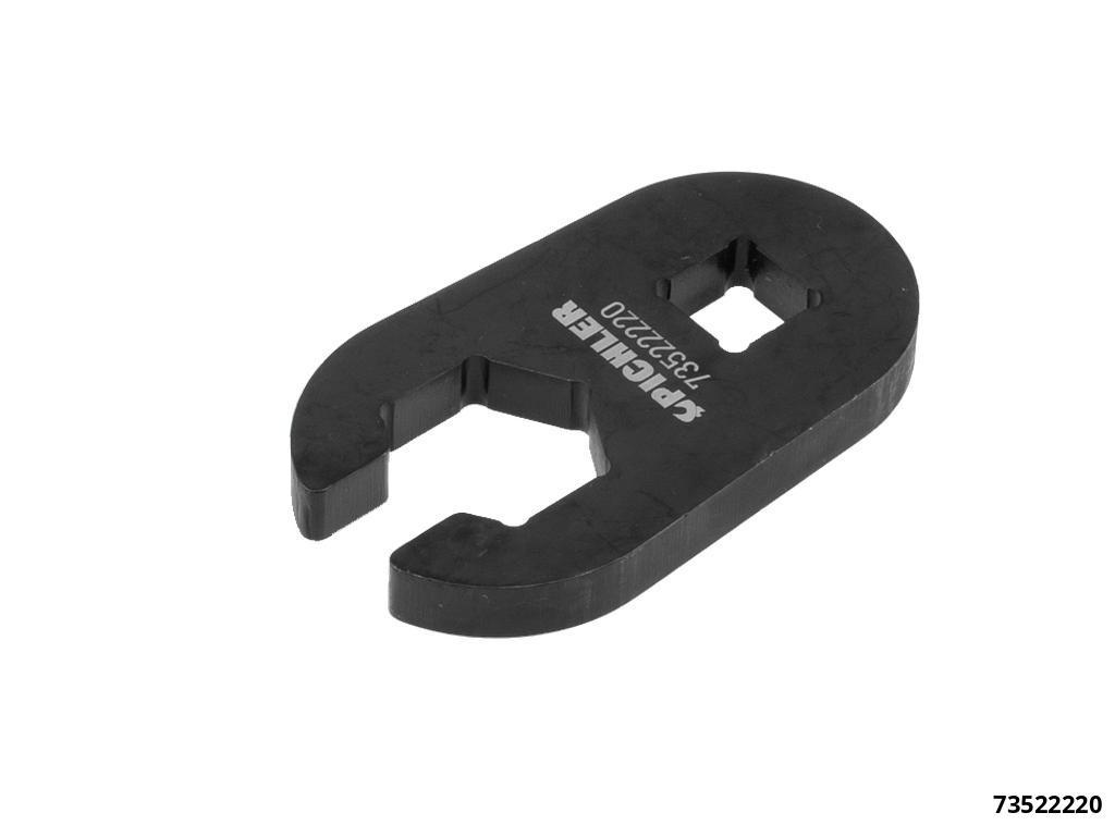 EXTRA THIN OPEN WRENCH FOR NON DESTRUCTIVE REMOVAL OF THE FORD DPF REGENERATION INJECTION VALVE - 1