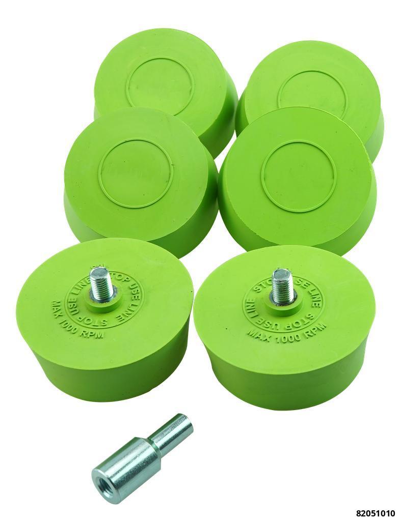 WHEEL WEIGHT ADHESIVE REMOVAL SET 7 PCS - 2