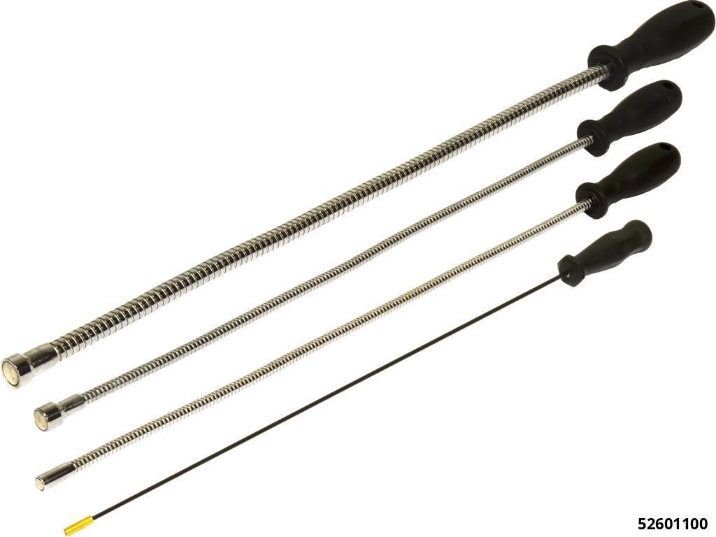 52601100: 4-PIECE FLEXIBLE MAGNETIC LIFTER SET – LONG REACH, HIGH ADHESION, ULTRA-SLIM HEAD