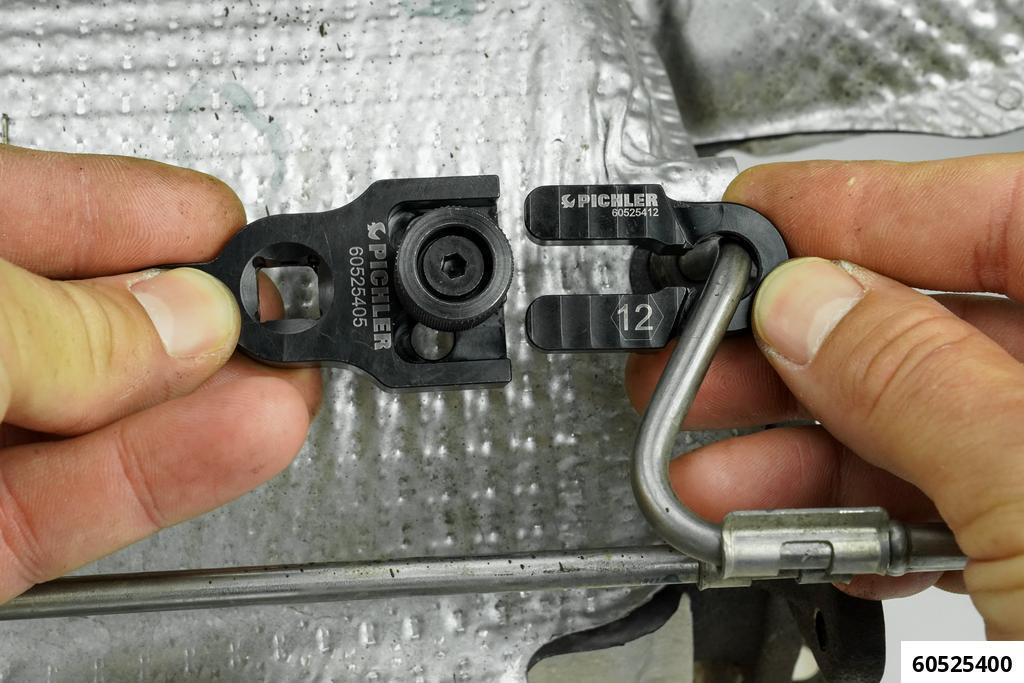 EXHAUST SENSOR & BRAKE LINE LOCKING WRENCH SET – 8-PIECE SLIDE-THROUGH DESIGN - 13