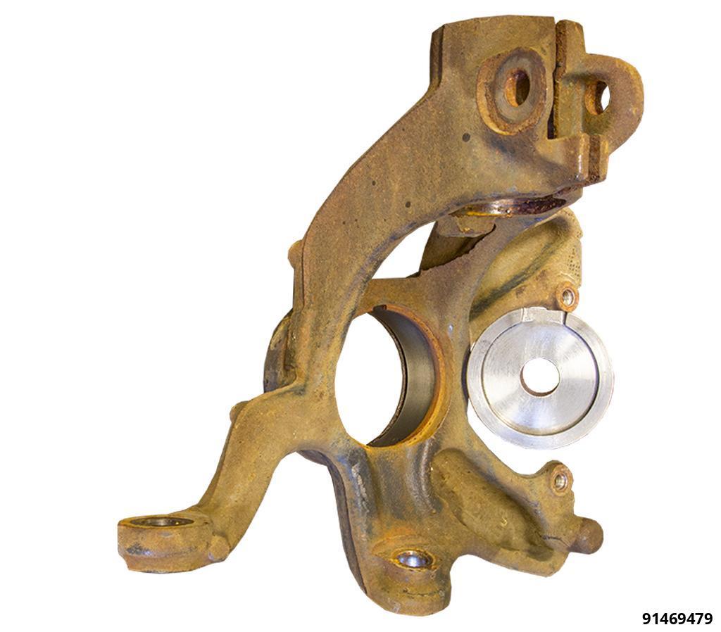 REAR INSTALL PLATE FOR LATER VAG VEHICLES 2018- WITH GENERATION 2 WHEEL BEARINGS - 3