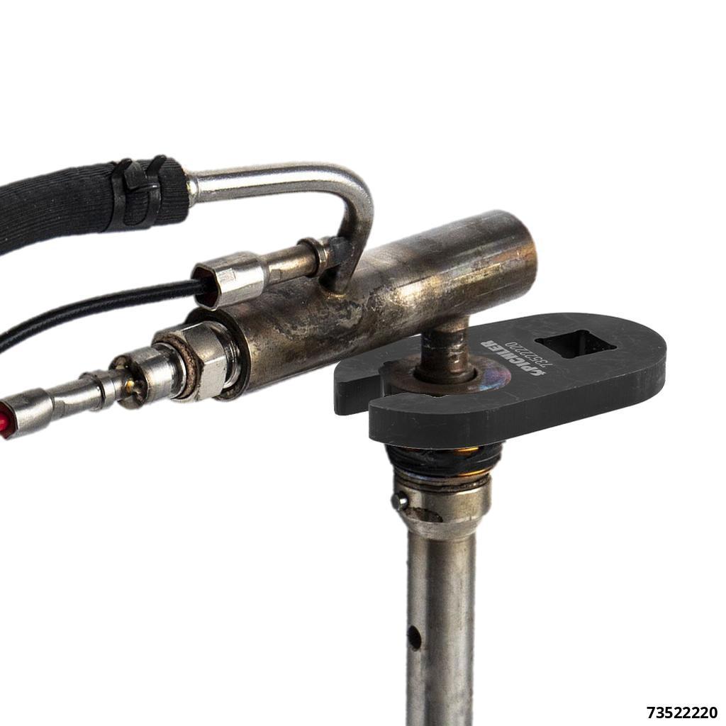 EXTRA THIN OPEN WRENCH FOR NON DESTRUCTIVE REMOVAL OF THE FORD DPF REGENERATION INJECTION VALVE - 11