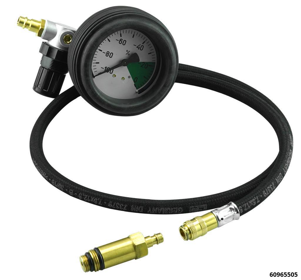 60965505: Pressure Drop Tester DRV 05 "3" with NW5 Coupling and Spark Plug Adapter