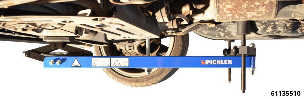 PREMIUM ADJUSTABLE REAR CROSS BEAM FOR UNDER ENGINE AND GEARBOX SUPPORT 61136500 - 4