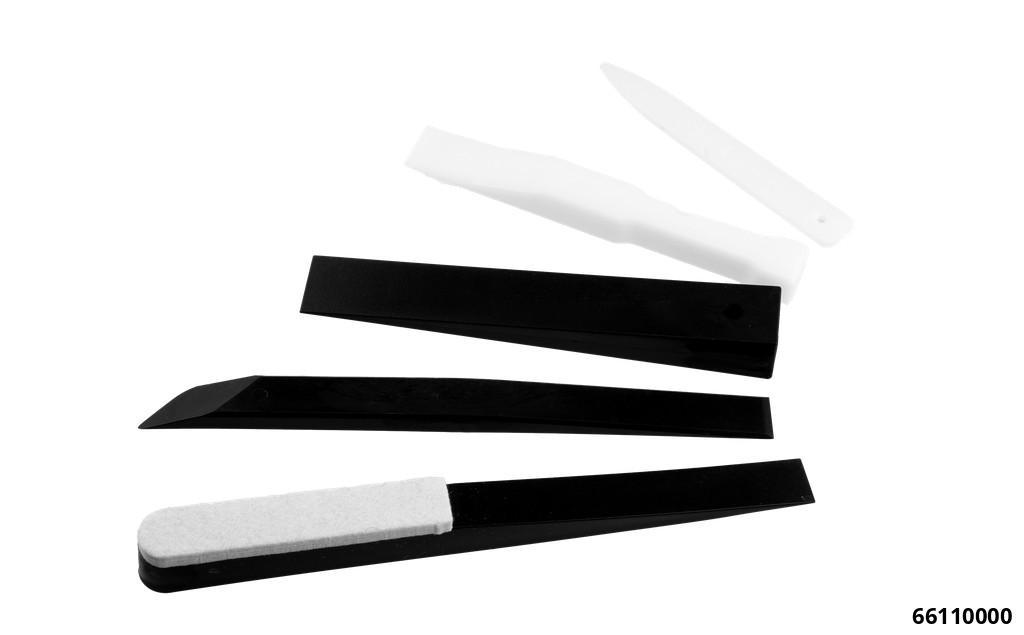 PLASTIC WEDGE SET FOR CHROME AND PLASTIC INTERIOR EXTERIOR TRIM 4 PIECE - 7