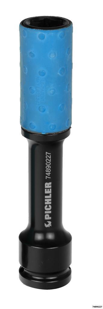 SPECIAL 17MM IMPACT SOCKET WITH NON ROTATING PROTECTIVE SLEEVE TO PREVENT DAMAGE TO LACQUER 150 MM LENGTH - 2