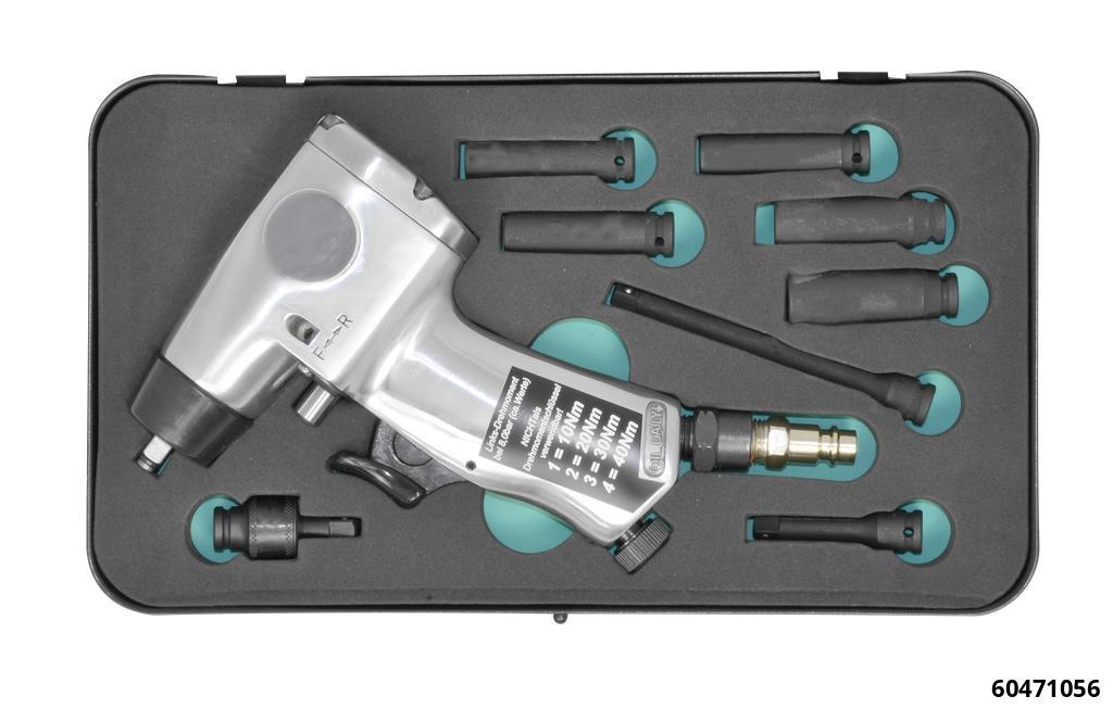 Druckluft VIBRO AUSDREHER DL-Schlagschrauber 1/4" Set - 1