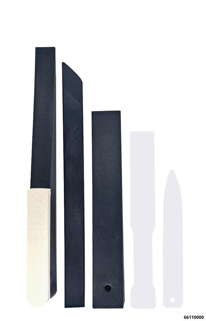 PLASTIC WEDGE SET FOR CHROME AND PLASTIC INTERIOR EXTERIOR TRIM 4 PIECE - 2